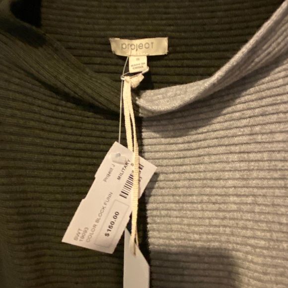 Project Military Block Sweater SIZE SMALL - Picture 2 of 5
